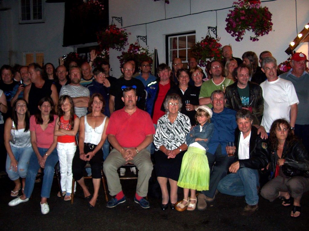 Group Shot outside The Trademans Arms 