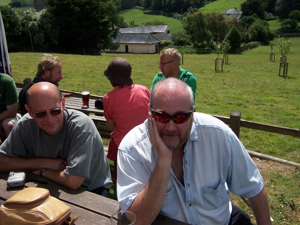 Tradesmans Arms, Stokenham with Beaver JULY 06