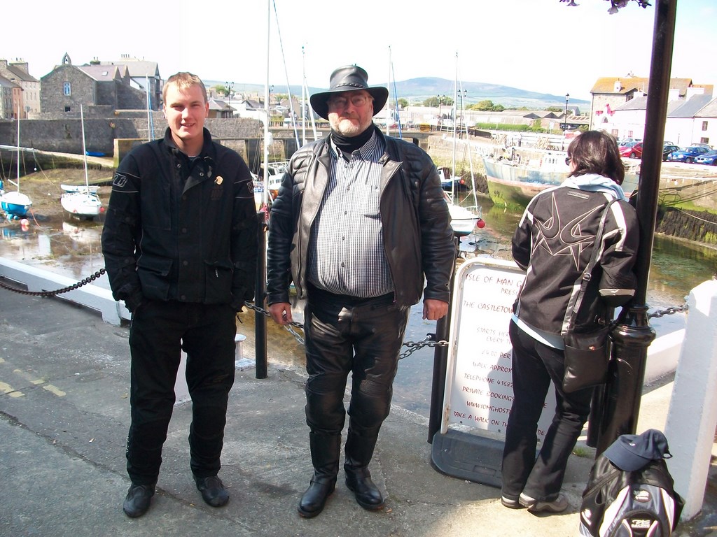 Isle of Man, Castleton JUN11, with nephew Lewis