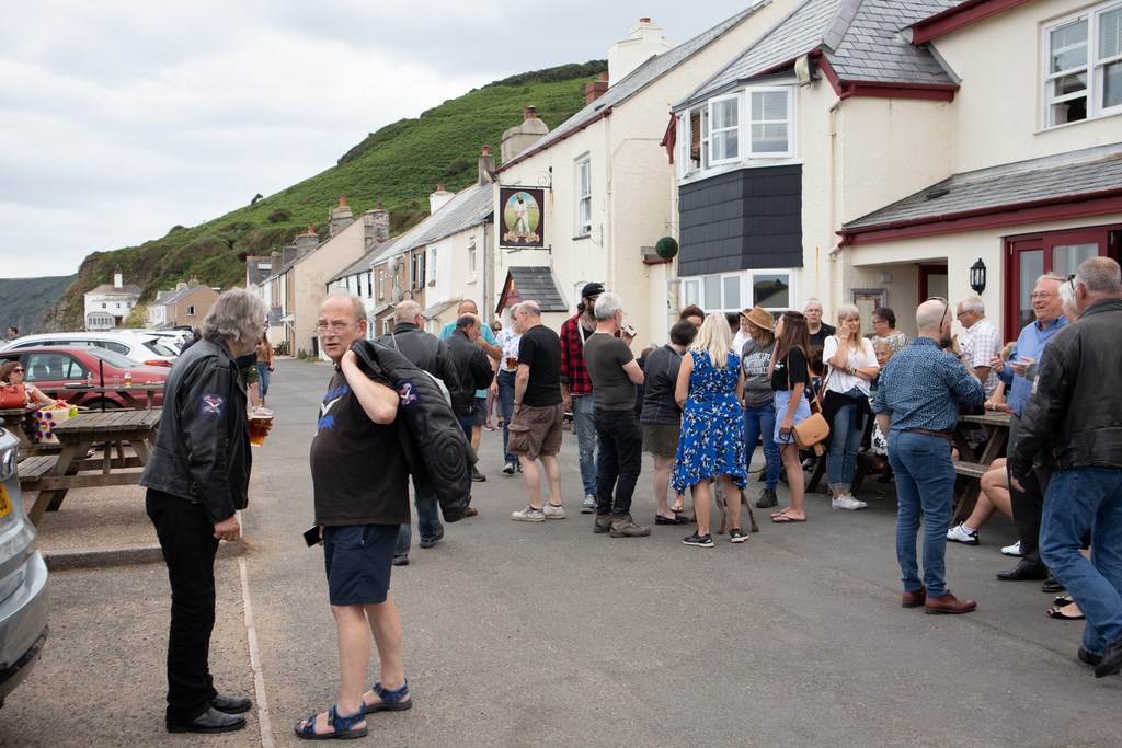 Spreading Steve Morgan's Ashes At Beesands July 2019