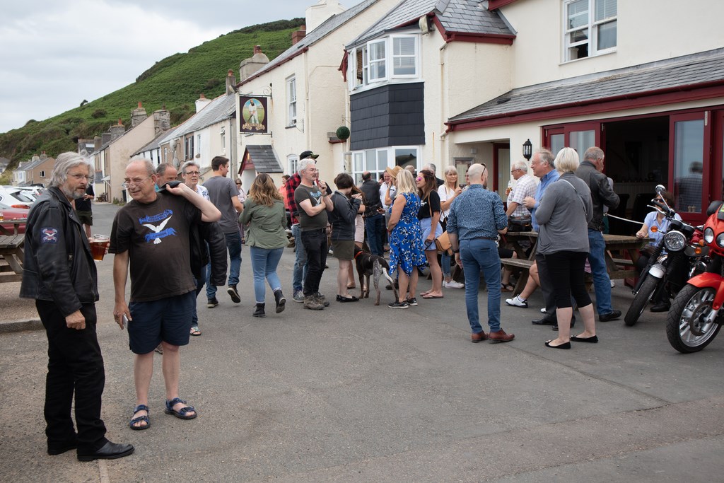 Spreading Steve Morgan's Ashes At Beesands July 2019