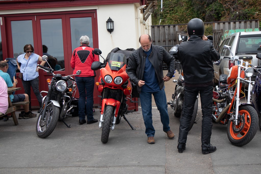 Spreading Steve Morgan's Ashes At Beesands July 2019