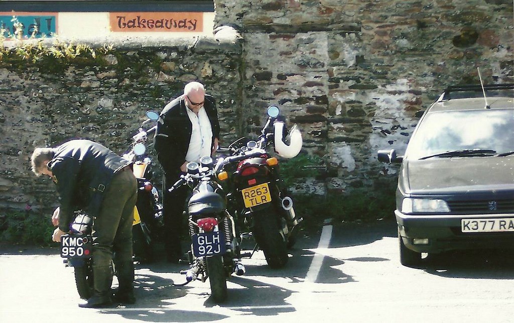 Dave Mort and Steve Morgan in Dartmouth