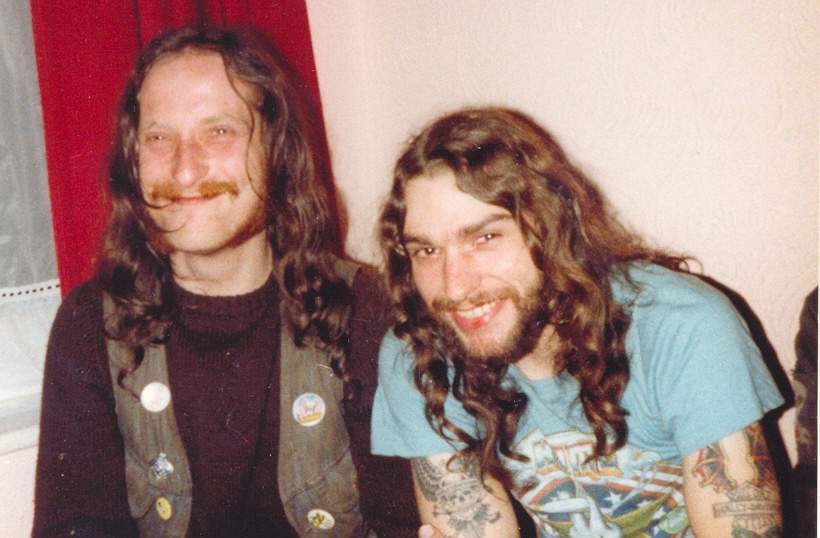 Paul and Polly at The Plough, Harefield - 1981ish