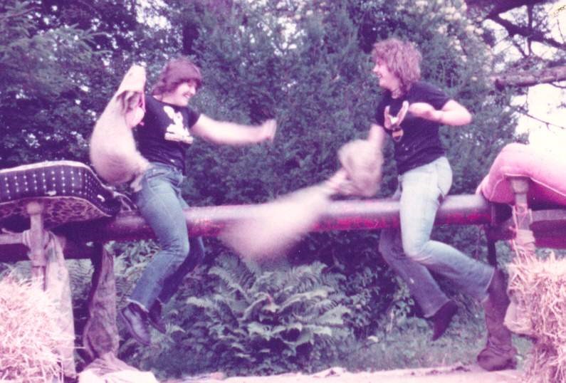 Annie and Lou at South Allington Fete - 1981