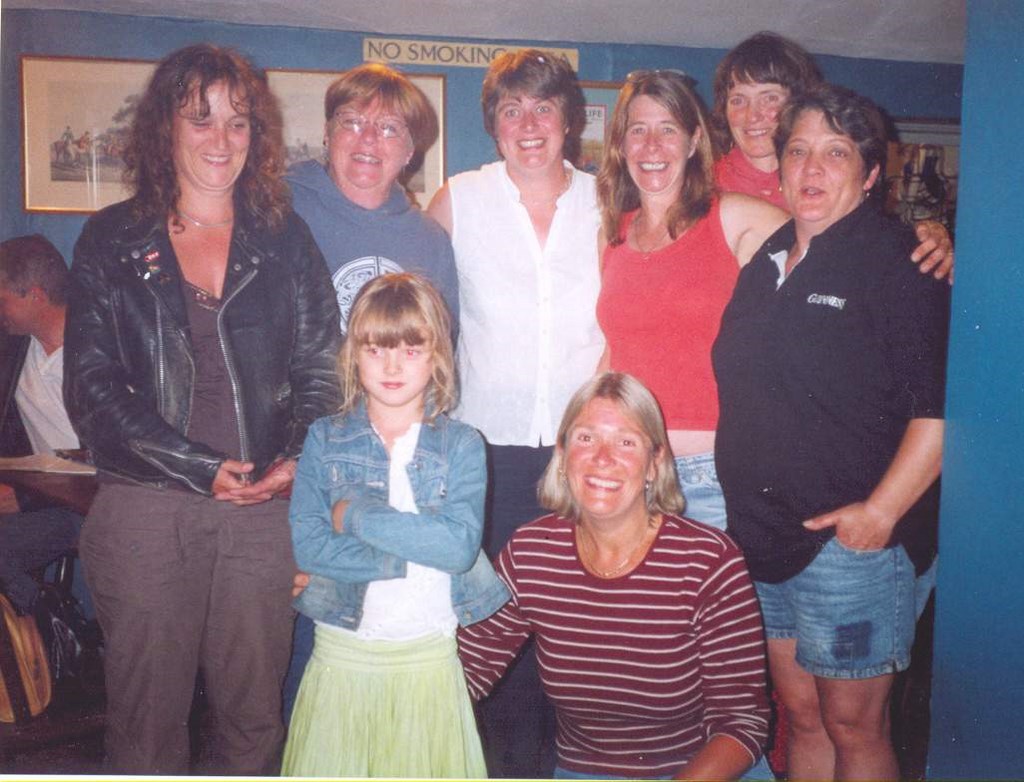 Maria, Tina, Rebecca, Cheryl, Mandy, Yve, Lili and Liz