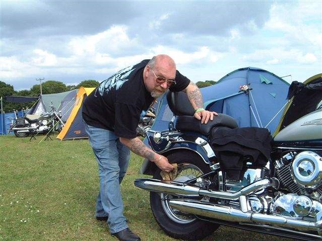 Washing my Dragstar XVS650