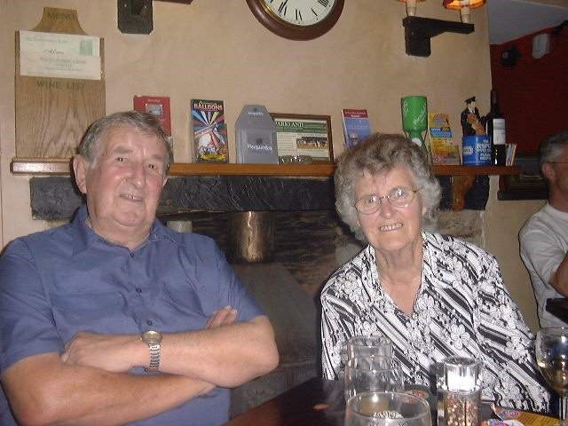 Cyril and Margaret Courtney from The Cricket