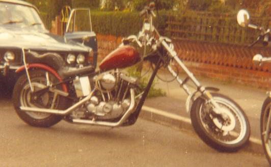 Pete Thompson's Harley