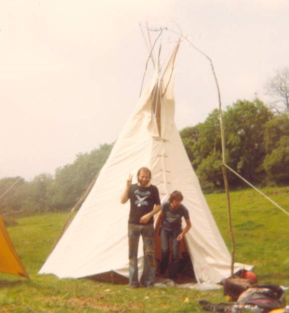 Beaver and Mick by Pippin's Tippee at South Allington - 1981