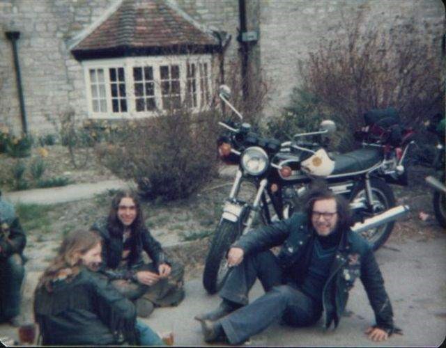 Sue Polly & Malcolm on way back from Devon 79
