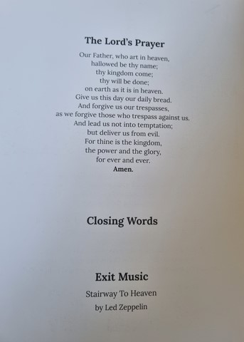 Lee Elton order of service 8
