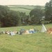Campsite at South Allington, Devon - Summer 1981